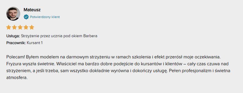 Opinia: Mateusz